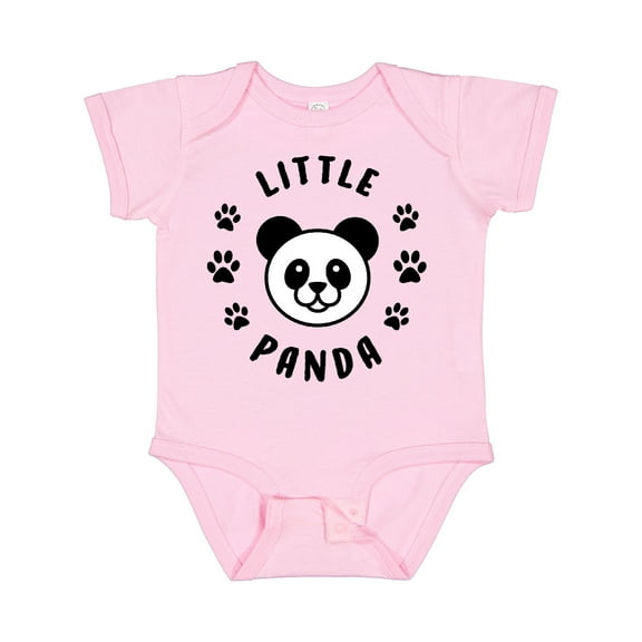 Inktastic Little Panda Boys or Girls Baby Bodysuit