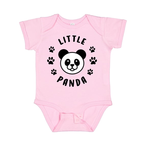 Inktastic Little Panda Boys or Girls Baby Bodysuit