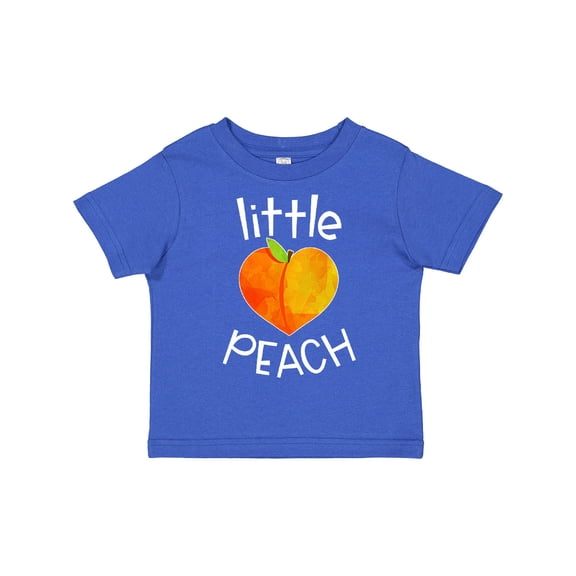 Inktastic Little Peach Cute Heart Shaped Peach Boys or Girls Toddler T-Shirt