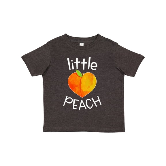 Inktastic Little Peach Cute Heart Shaped Peach Boys or Girls Toddler T-Shirt
