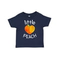 thumbnail image 1 of Inktastic Little Peach Cute Heart Shaped Peach Boys or Girls Toddler T-Shirt, 1 of 5