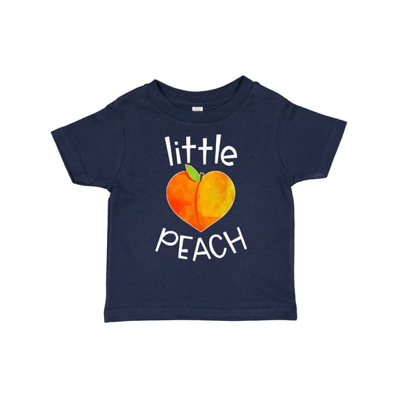 Inktastic Little Peach Cute Heart Shaped Peach Boys or Girls Toddler T-Shirt