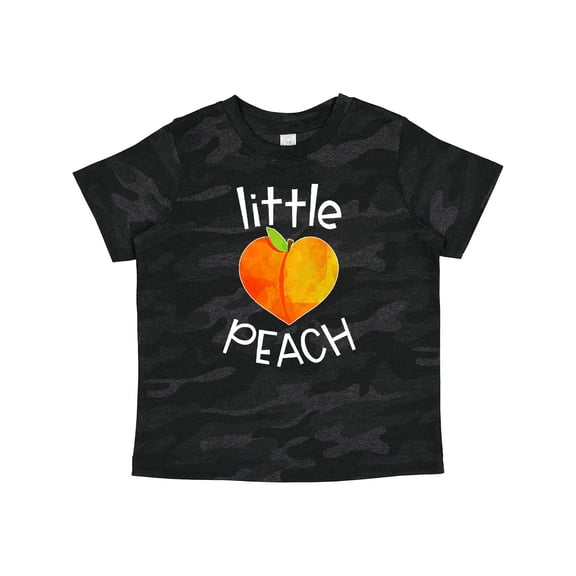 Inktastic Little Peach Cute Heart Shaped Peach Boys or Girls Toddler T-Shirt