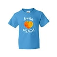 thumbnail image 1 of Inktastic Little Peach Cute Heart Shaped Peach Youth T-Shirt, 1 of 5