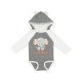 thumbnail image 1 of Inktastic Little Peanut Cute Baby Elephant Boys or Girls Long Sleeve Baby Bodysuit, 1 of 5