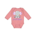 thumbnail image 1 of Inktastic Little Peanut Cute Baby Elephant Boys or Girls Long Sleeve Baby Bodysuit, 1 of 5