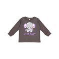 thumbnail image 1 of Inktastic Little Peanut- cute baby elephant Boys or Girls Long Sleeve Toddler T-Shirt, 1 of 5