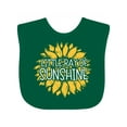 thumbnail image 1 of Inktastic Little Ray of Sunshine Boys or Girls Baby Bib, 1 of 4