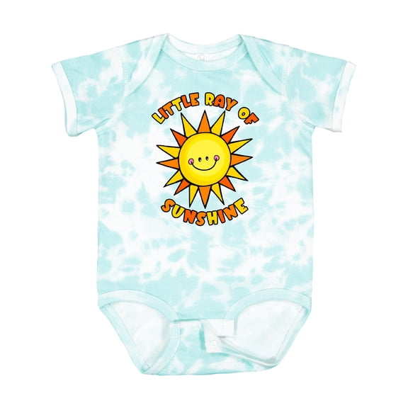 Inktastic Little Ray of Sunshine Cute Smiling Yellow and Orange Sun Boys or Girls Baby Bodysuit