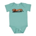 thumbnail image 1 of Inktastic Little Red Doxie Boys or Girls Baby Bodysuit, 1 of 5