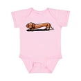 thumbnail image 1 of Inktastic Little Red Doxie Boys or Girls Baby Bodysuit, 1 of 5