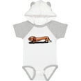 thumbnail image 1 of Inktastic Little Red Doxie Boys or Girls Baby Bodysuit, 1 of 5