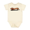 thumbnail image 1 of Inktastic Little Red Doxie Boys or Girls Baby Bodysuit, 1 of 5
