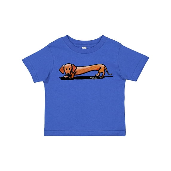 Inktastic Little Red Doxie Boys or Girls Toddler T-Shirt