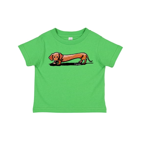 Inktastic Little Red Doxie Boys or Girls Toddler T-Shirt