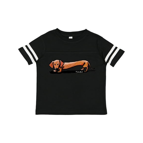 Inktastic Little Red Doxie Boys or Girls Toddler T-Shirt