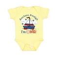 thumbnail image 1 of Inktastic Little Sailboat 1st Birthday Boys Baby Bodysuit, 1 of 5