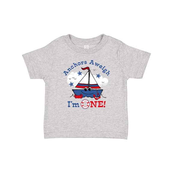 Inktastic Little Sailboat 1st Birthday Boys Baby T-Shirt