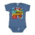 thumbnail image 1 of Inktastic Little Sister Comic Book Girls Baby Bodysuit, 1 of 5