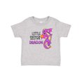 thumbnail image 1 of Inktastic Little Sister Cute Purple Dragon Girls Baby T-Shirt, 1 of 5