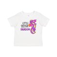 thumbnail image 1 of Inktastic Little Sister Cute Purple Dragon Girls Baby T-Shirt, 1 of 5
