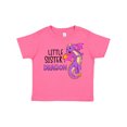thumbnail image 1 of Inktastic Little Sister Cute Purple Dragon Girls Toddler T-Shirt, 1 of 5