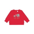 thumbnail image 1 of Inktastic Little Sister Elephant Baby Sweatshirt, 1 of 4