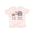 thumbnail image 1 of Inktastic Little Sister Elephant Girls Toddler T-Shirt, 1 of 5