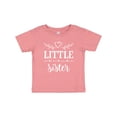 thumbnail image 1 of Inktastic Little Sister Gift Girls Baby T-Shirt, 1 of 5