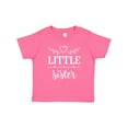 thumbnail image 1 of Inktastic Little Sister Gift Girls Baby T-Shirt, 1 of 5