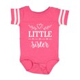 thumbnail image 1 of Inktastic Little Sister Girls Baby Bodysuit, 1 of 5