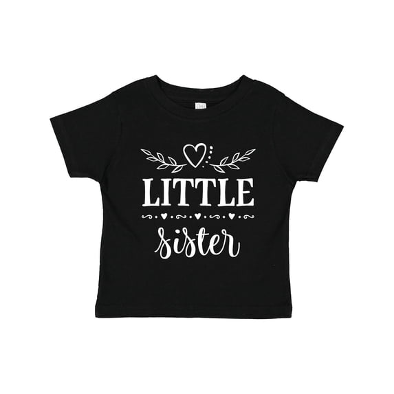 Inktastic Little Sister Girls Toddler T-Shirt
