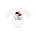 thumbnail image 1 of Inktastic Little Sister Ladybug Girls Long Sleeve Baby Bodysuit, 1 of 5