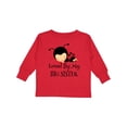 thumbnail image 1 of Inktastic Little Sister Ladybug Girls Long Sleeve Toddler T-Shirt, 1 of 5