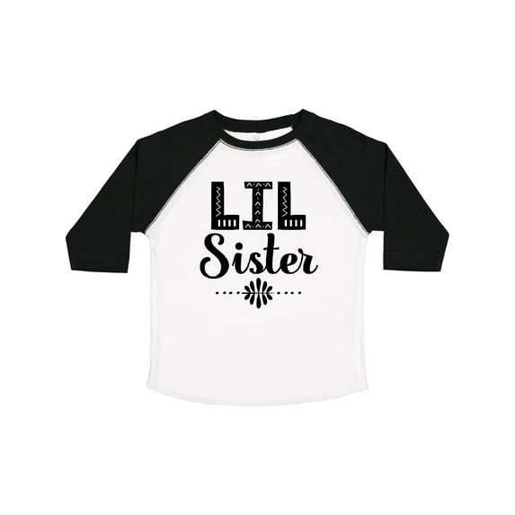 Inktastic Little Sister Lil Sis Girls Toddler T-Shirt