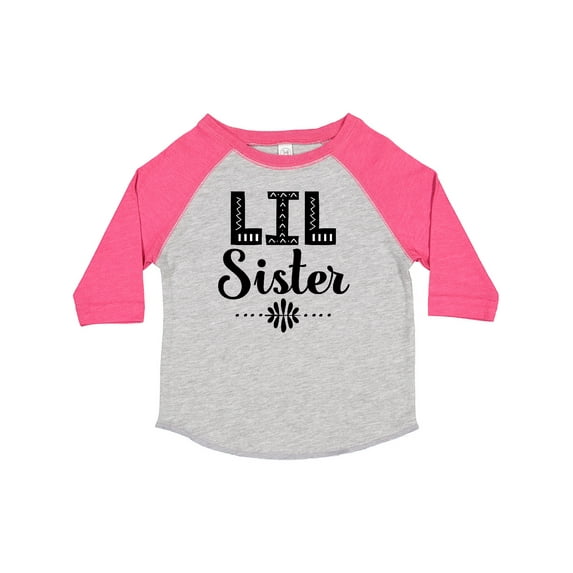 Inktastic Little Sister Lil Sis Girls Toddler T-Shirt