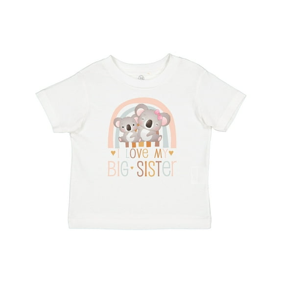 Inktastic Little Sister Newborn Baby Girls’ Boys or Girls Baby T-Shirt