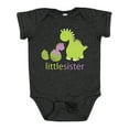 thumbnail image 1 of Inktastic Little Sister Purple Girls Baby Bodysuit, 1 of 5