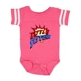 thumbnail image 1 of Inktastic Little Sister Superhero Girls Baby Bodysuit, 1 of 5