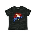thumbnail image 1 of Inktastic Little Sister Superhero Girls Toddler T-Shirt, 1 of 5