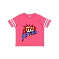 thumbnail image 1 of Inktastic Little Sister Superhero Girls Toddler T-Shirt, 1 of 5