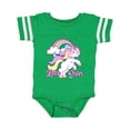 thumbnail image 1 of Inktastic Little Sister Unicorn Girls Baby Bodysuit, 1 of 5