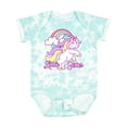 thumbnail image 1 of Inktastic Little Sister Unicorn Girls Baby Bodysuit, 1 of 5