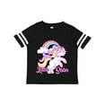 thumbnail image 1 of Inktastic Little Sister Unicorn Girls Toddler T-Shirt, 1 of 5