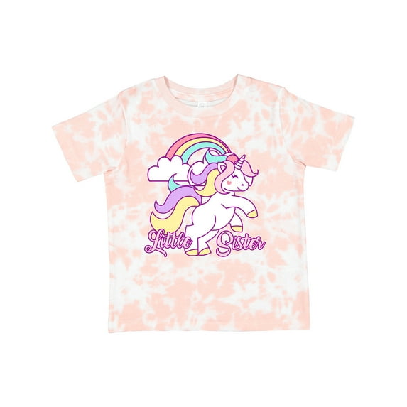 Inktastic Little Sister Unicorn Girls Toddler T-Shirt