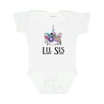 thumbnail image 1 of Inktastic Little Sister Unicorn Lil Sis Girls Baby Bodysuit, 1 of 5