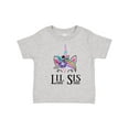 thumbnail image 1 of Inktastic Little Sister Unicorn Lil Sis Girls Toddler T-Shirt, 1 of 5