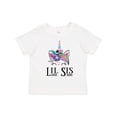 thumbnail image 1 of Inktastic Little Sister Unicorn Lil Sis Girls Toddler T-Shirt, 1 of 5