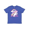 thumbnail image 1 of Inktastic Little Sister Unicorn Youth T-Shirt, 1 of 5