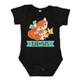 thumbnail image 1 of Inktastic Little Sister Woodland Fox Girls Girls Baby Bodysuit, 1 of 5